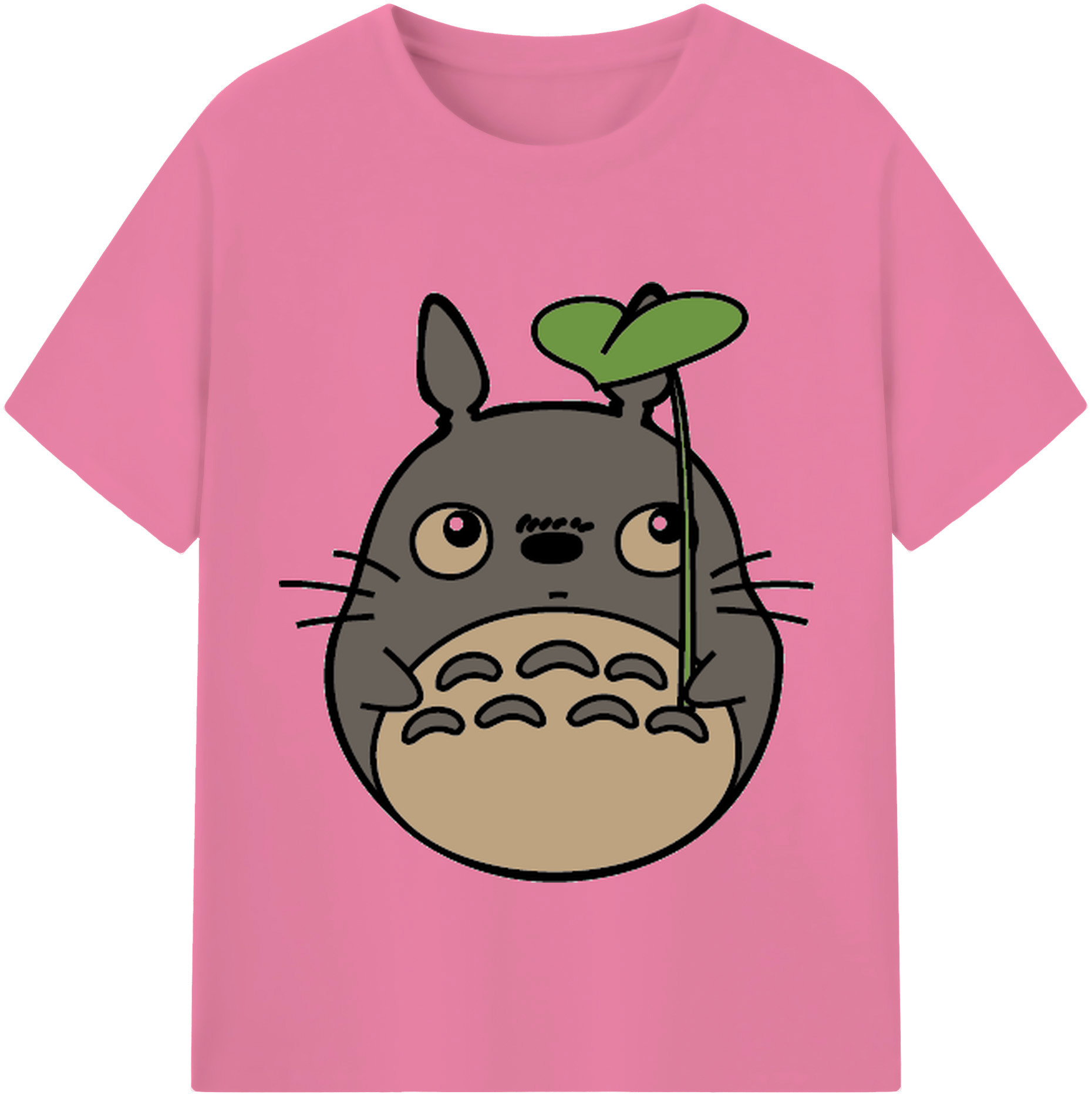 （画像用） となりのトトロ 草壁メイ 草壁サツキ My Neighbor Totoro Satsuki Kusakabe Mei Kusakabe 綿100％半袖Tシャツ（フロントプリント）
